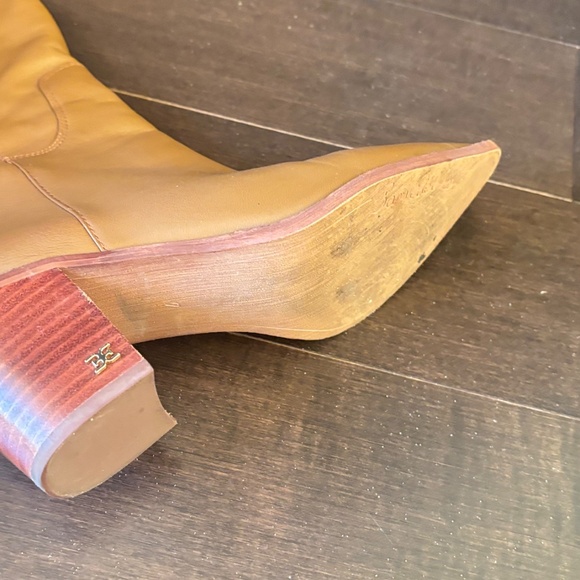 Sam Edelman Lindsey boot. Western style . Tan size 6 - Picture 7 of 9